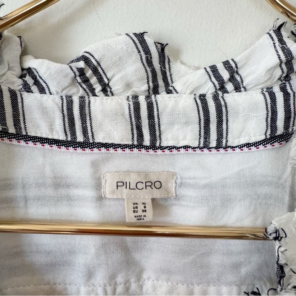 Striped Ruffle Dress - Picture 10 of 11